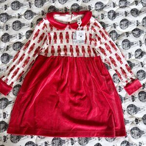 NWT Kate Quinn Organics Velour organic cotton dress 8 years